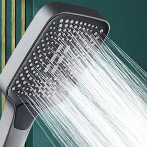 (WE4B08B) 고급 4단 조절 샤워 헤드 고압 샤워기 목욕탕 샤워기
