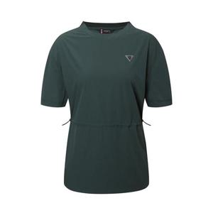 [데니스골프][DENNIS] 25SS 여성)코어핏 우븐 라운드 반팔 티셔츠_NAQMLTS078