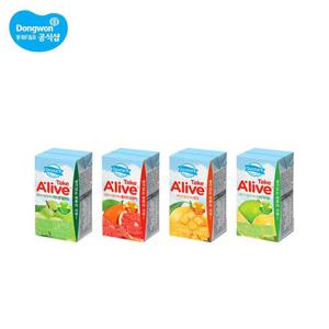 동원 테이크 얼라이브 120ml 96개 (스위티자몽/망고/블러드오렌지/머스켓청포도)