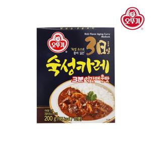 [오뚜기] 3일숙성 카레3분_약간매운맛 200G x 24개