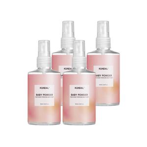 쿤달 퓨어 바디미스트 베이비파우더 128ml x4개
