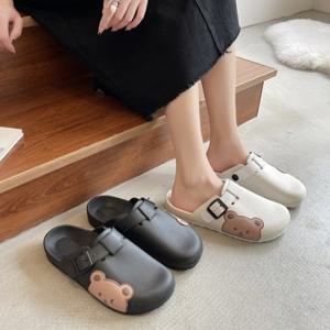 [톨토이즈] 베어패치 방수 샌들 슬리퍼 1켤레