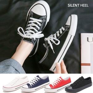 [사일런트힐] 남녀 캐주얼 스니커즈 캔버스 로우 여자 남자 캔버스화 캐쥬얼화 운동화 단화 학생 SN007