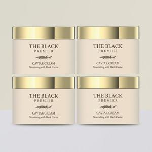 [탄력/보습][코리아나] 더 블랙 캐비어크림 100ml 2+2
