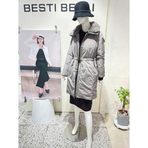 갤러리아_[24특가]베스띠벨리 벨티드 천연밍크퍼 구스코트(BJHJY2628)BJH2628