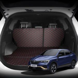 Brov 르노삼성 XM3/아르카나 퀼팅패턴 트렁크매트 자동차 차박 바닥+등받이 suv 세트