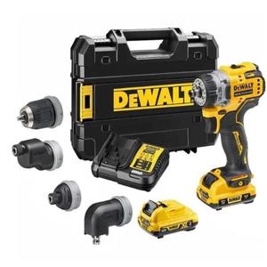 디월트 브러쉬리스 12V 멀티헤드 드릴드라이버 세트