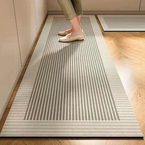 주방 규조토 발매트 욕실 매트 흡수력 강한 화장실 싱크대 부엌 미끄럼 방지 발판 사각무늬 대형 단단한 HW