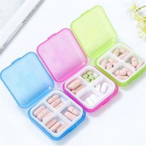 [라일리] Rly 휴대용 약통 비타민 케이스 밀봉 여행용 수납 알약통