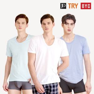 [BYC 외] 남성 퓨어코튼 반팔 언더셔츠 런닝 3매/4매
