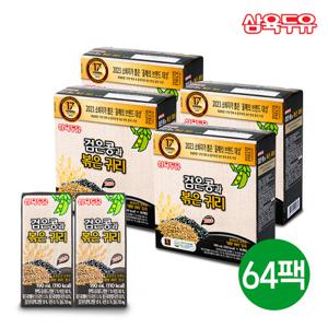 [삼육두유] 검은콩과볶은귀리 190ml x 64팩