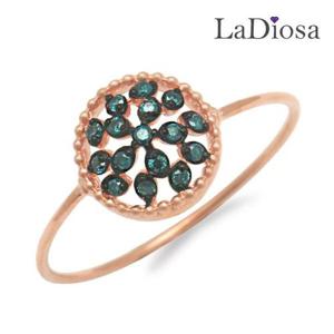 라디오사 14K 청다이아 여성반지 LK14JS-404R