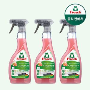 [프로쉬]독일 자몽 기름때 주방청소 클리너 500ml 3개