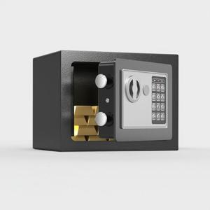 가정용금고 디지털 미니 비밀 호텔 핸드폰 보관함 증권 땅 문서 금고 블랙 S668