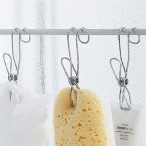 [라일리] Rly 스텐 고리집게 다용도 후크 만능집게 고무장갑 걸이