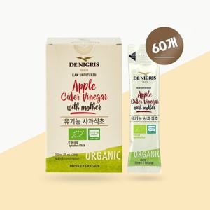 데니그리스 유기농 애사비 스틱 사과 식초 애플사이다비니거 60개
