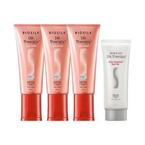 [실크테라피]실크테라피 하이드로 피니셔 헤어 크림 150ml x3 + 트리트먼트 로즈힙 100ml_22060872_671550
