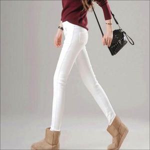 안감 스키니 기모바지 겨울팬츠 융털 슬림핏 여자 WFLPTO4