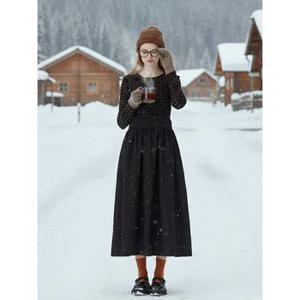 써스데이아일랜드 레이어드 서스펜더 원피스 T236MOP160W _P402544165