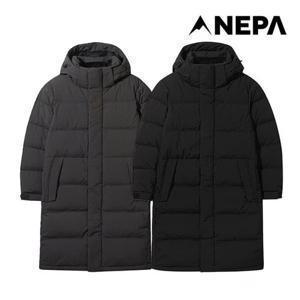 네파 [정상가 469,000] 25FW  공용 시그니처  구스롱패딩 생활방수 다운자켓 - 7LF2071