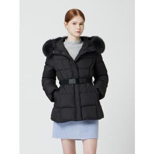 CC콜렉트 폭스퍼 벨티드 하프 다운 C254PSG185