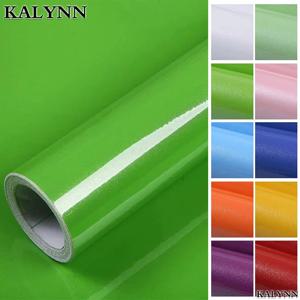 반짝 이는 녹색 DIY 장식 필름 PVC 자기 접착제 벽 종이 가구 혁신 스티커 주방 캐비닛 방수 벽지