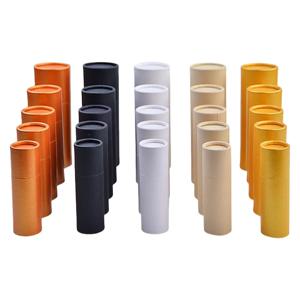 디자인 로고 인쇄 실린더 상자, 에센셜 오일 스킨 케어 병, 골판지 원형 종이 튜브 포장 상자, wj38, 도매 10 개