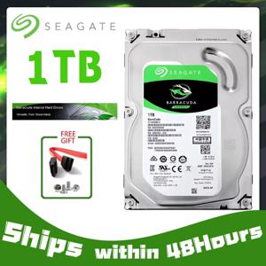 Seagate 하드 드라이브 디스크 HDD 데스크탑 내장 HD 1000GB 1T 하드 디스크, 7200RPM 64M 3.5 인치, 6 Gb/s 캐시 SATA III, 1TB