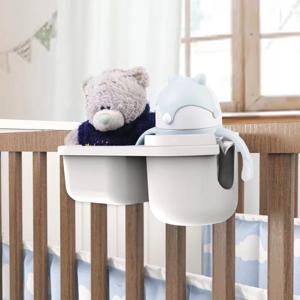 아기 유모차 컵 거치대, 다기능 물컵, 우유 병, 커피 거치대 스낵 박스, 아기 유모차 액세서리, 2 in 1