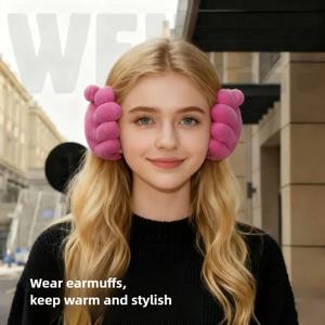 손난로 귀마개는 따뜻함을 유지하고 재미있는 커플을 위한 따뜻한 손난로 귀마개로 친구들에게 선물로 보내는 재미있는 봉제 인형 선물 크리스마스