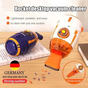 2026년 신형 데스크탑 진공청소기 전기 USB 충전 야간등 휴대용 데스크탑 청소기 고무 부스러기 미니 키보드 먼지 제거기