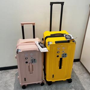 일본 여행 가방 범용 휠 암호 두꺼운 트롤리 수하물, 남녀공용 22 인치, 26/30 인치, 고가 수하물
