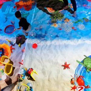 놀이 공원 대화형 프로젝션 프로젝터 테이블 모래 풀 게임 어린이 대화형 프로젝터