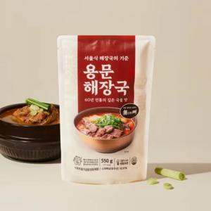 용산 3대 서울식 해장국집 용문해장국 550gx2팩