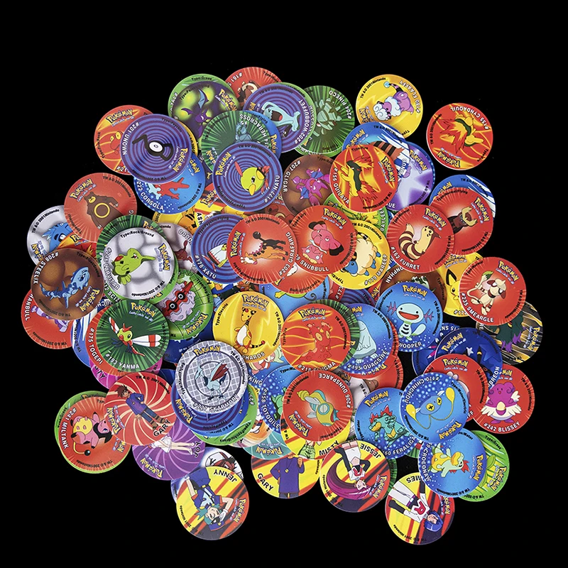 포켓몬 2세대 타조스 100개 박스 세트 신규 완전 컬렉션 슈퍼 메가 마스터 피카츄 밀크캡스 라운드 카드