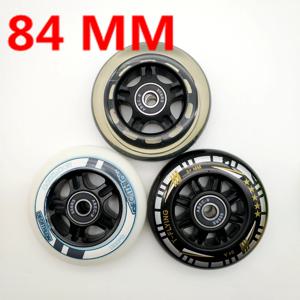 무료 배송 스피드 스케이트 휠 롤러 휠 84mm 90MM PU 소재
