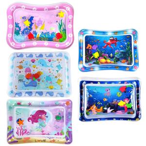 아기 물 매트 풍선 물 카펫 유아 놀이 쿠션 크롤링 물 패드 PVC 어린이 조기 교육 활동 장난감 선물