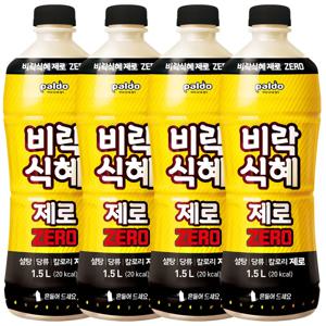 팔도 비락식혜 제로 1.5L 4개