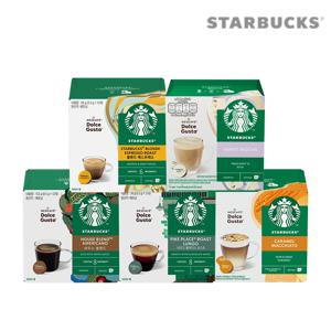 [랜덤굿즈] 스타벅스 캡슐커피 by 돌체구스토12P*5BOX 모음전