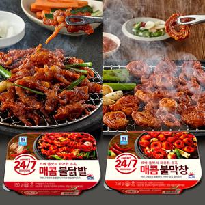 [사조공식샵] 대림선 매콤 불닭발 150g+매콤 불막창 150g