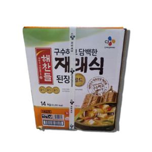 CJ 해찬들 재래식 된장 골드 14kg