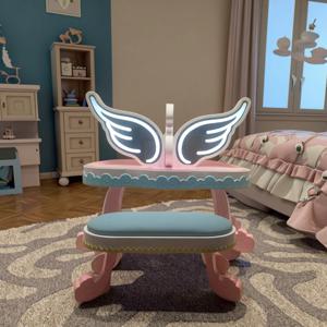 어린이 실내 놀이터 공주님 집 화장대 의자 포함