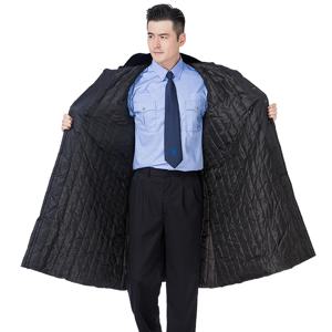 중국산 남녀공용 두꺼운 플리스 겨울 군복 코트 보온 작업복 야외용 롱 코튼 재킷