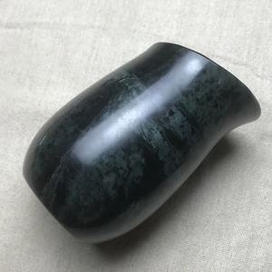 다크 옥 양주 칸막이, 레트로 스타일, 약 킹 스톤 웨이크업 와인 포트, 옥 와인 베셀