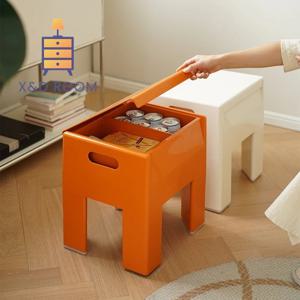 XD 노르딕 인테리어 홈 소형 스툴 모던 심플 로우 스툴 홈 수납 신발 갈아 신는 스툴 디자이너 좌식 소형 의자