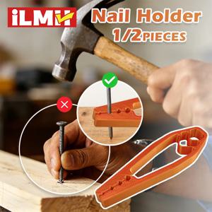 휴대용 네일 픽서 도구 목공 네일 픽서 플라스틱 슬라이딩 조인트 플라이어 유지 보수 및 목공 작업 시 손가락 보호