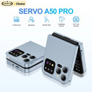 서보 클래식 컬러 플립 휴대 전화 자동 통화 기록 FM 라디오 단축 다이얼 매직 음성 GSM 듀얼 SIM 잠금 해제 접이식 휴대폰