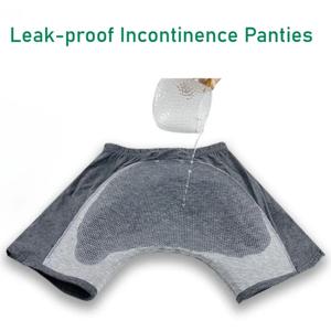 누출 방지 요실금 팬티 노인 Bed-wetting 성인 배뇨 빨 수있는 천 기저귀 바지 남성 여성 누출 방지 반바지
