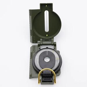 방수 고정밀 나침반 야외 장비 스포츠 하이킹 등산 전문 군용 금속 조준기
