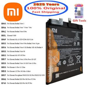 Xiaomi MI Redmi Note K20 K30 Pro 5 7 8 9 9S 9T 10 10X 10T 10X 11T 11 Ultra 11T POCO X3 F2 4X Pro 용 새 100% 기존 배터리
